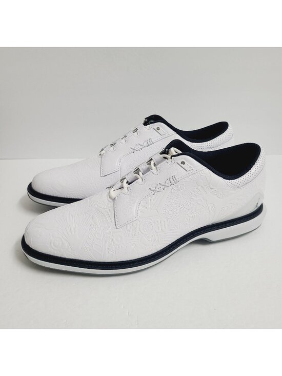 NEW Nike Air Jordan ADG 5 Golf Shoes FQ6642-102 Size 13 White main image 6